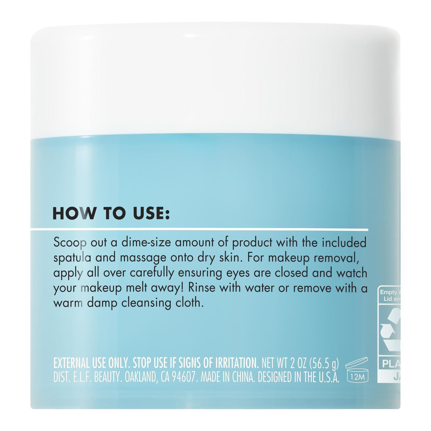 E.L.F. SKIN HOLY HYDRATION! MAKEUP MELTING CLEANSING BALM (LIMPIADOR HIDRATANTE PARA REMOVER MAQUILLAJE)